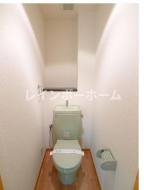 サクセルヒルズ　仲介手数料（賃料の1.10ヵ月）の50％OFF対象物件！のトイレ