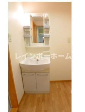 サクセルヒルズ　仲介手数料（賃料の1.10ヵ月）の50％OFF対象物件！の洗面所