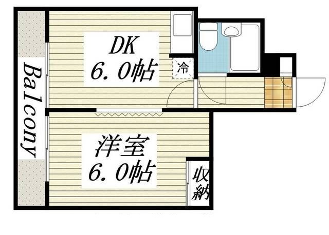 レジダンス・イン・三軒茶屋の間取り|間取りです。