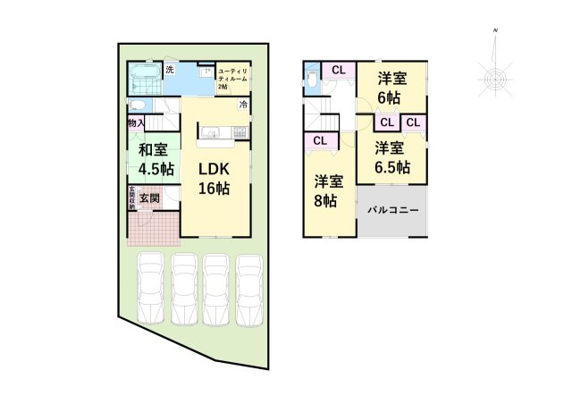 クレイドルガーデン 　福井市上森田　第3