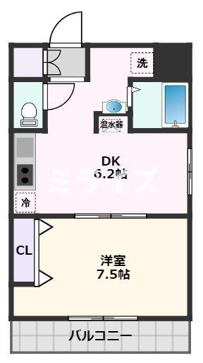 【間取り】 | 第１８関根マンション