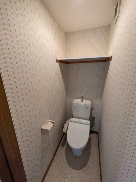 熊本市北区弓削５丁目の賃貸マンションのトイレ|ゆったりとした空間のトイレです