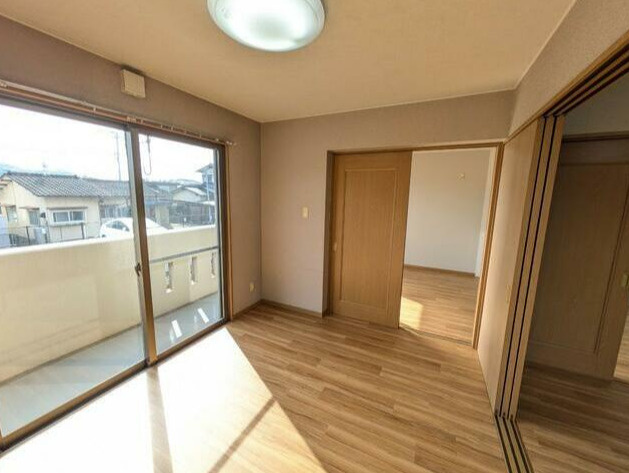 熊本市北区弓削５丁目の賃貸マンションの展望|洋室