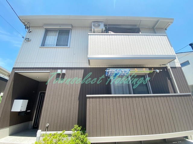 藤沢市本鵠沼２丁目のアパートの外観