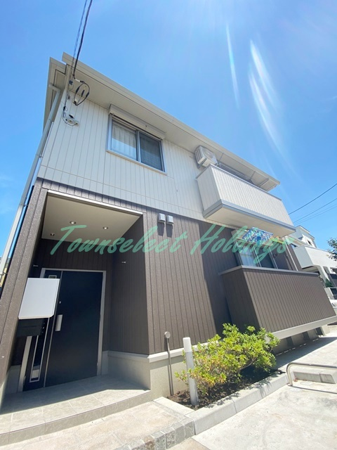 藤沢市本鵠沼２丁目のアパートの外観