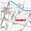 【地図】ＭＦＰＲコート蒲田 