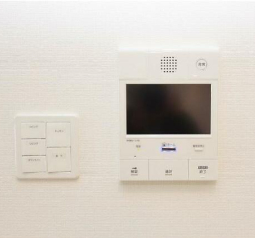 【セキュリティ】 | スカイコートヒルズ北新宿 | モニター付きインターホンで防犯面も安心です！
