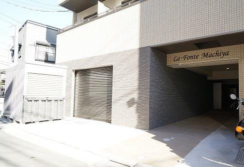 ラフォンテ町屋のエントランス