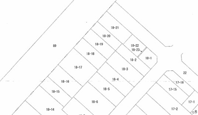 【区画図】 | ☆己斐本町2丁目2丁目　土地分譲☆