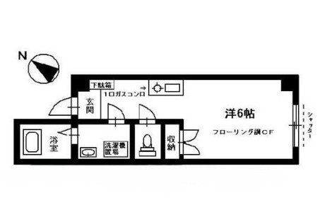 マナハイツの間取り