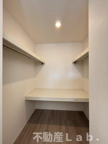 ポラリス北浜　A棟の収納|※反転タイプのお写真です。