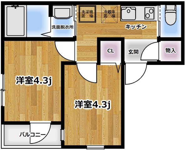 【間取り】 | フォーティナイン