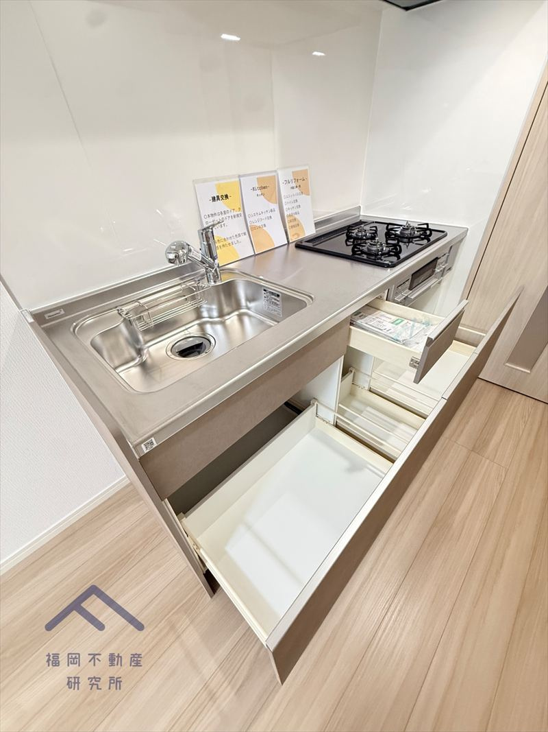 皐月マンション博多のキッチン