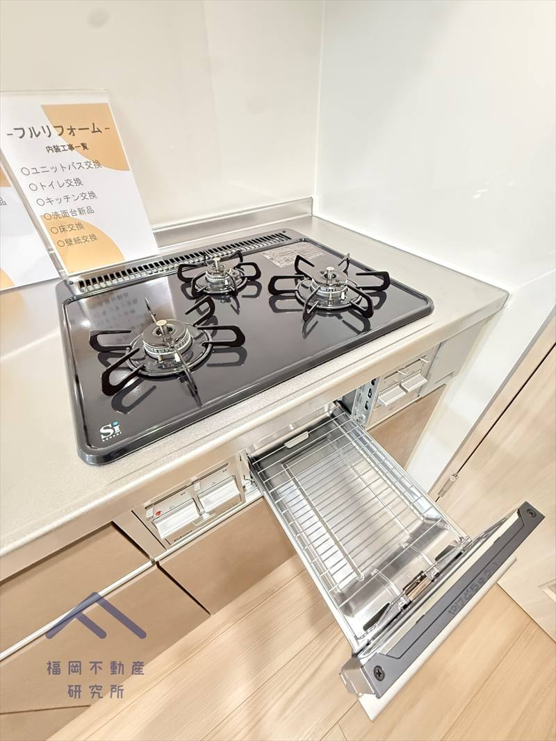 皐月マンション博多のキッチン