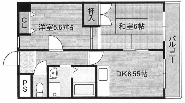 【間取り】 | ヴェルデ公園南