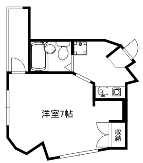 【間取り】 | ラセリーヌ壱番館 | 間取りです。
