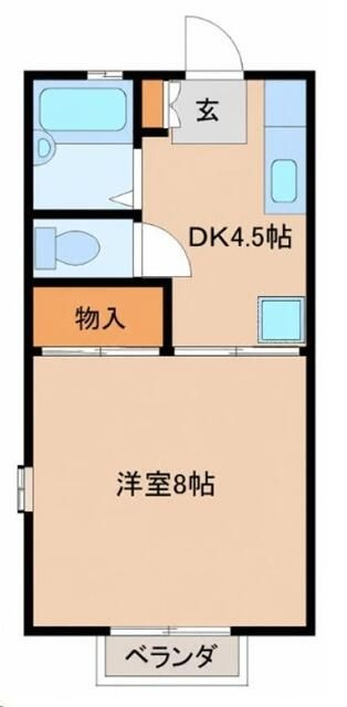 パークサイド池田Ｂの間取り