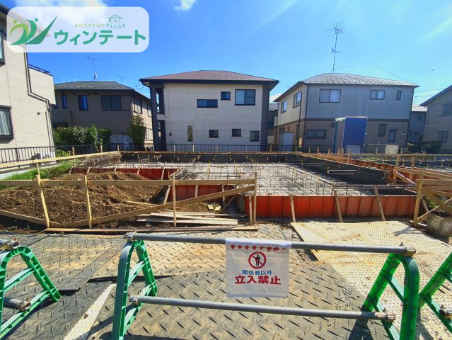 牛久市さくら台1丁目31番　新築戸建　B号棟の外観|現在建築中です！お近くの同仕様内観の物件も見れますのでお気軽にお問い合わせください！