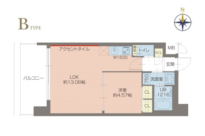 【間取り】 | プレジオ玉造