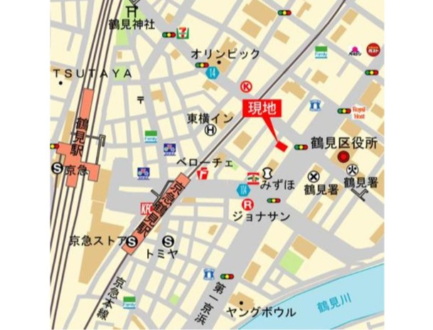 【地図】 | コモド鶴見アネックス