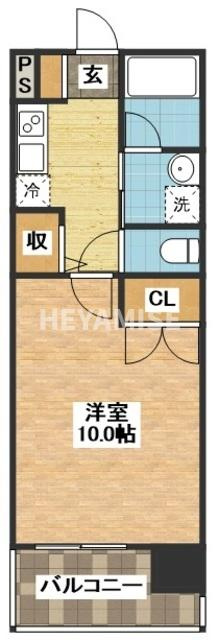 フロンティアエムの間取り