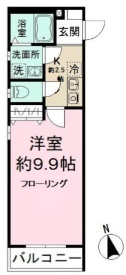 ミリアビタ津田沼の間取り