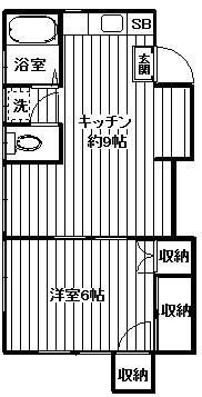 メゾン清水の間取り