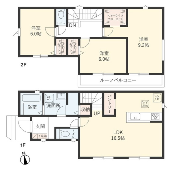 【間取り】 | Ｓｕｍａｉ－ｔｏ八王子市川口町１７
