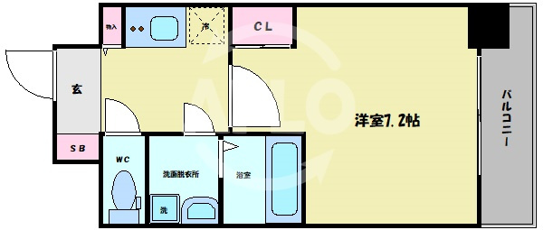 La・Liberta阿倍野の間取り|La・Liberta阿倍野