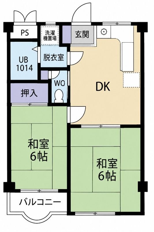 クロノス駒岡の間取り