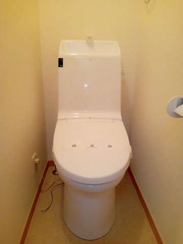 川崎市多摩区西生田５丁目のアパートのトイレ|シンプルで使いやすいトイレです