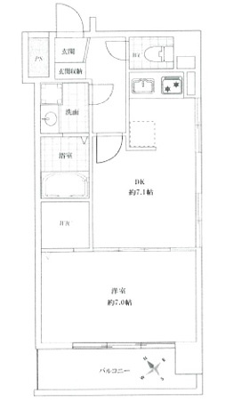 【間取り】 | ライオンズマンション王子