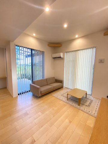 中古戸建ての居間・リビング