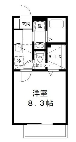 ブラン　ラトゥールⅠの間取り