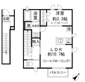 プリムホワイトの間取り