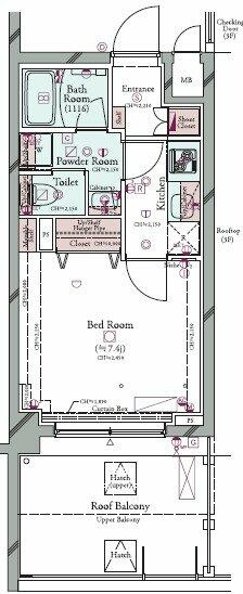 【間取り】 | プラシア蒲田　ＴＨＥ　ＧＲＡＮＤ　ＲＥＳＩＤＥＮＣＥ