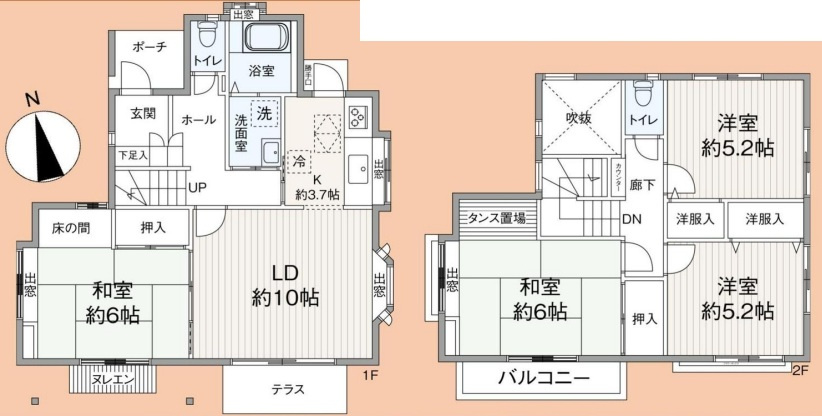 桶川市加納　中古一戸建て