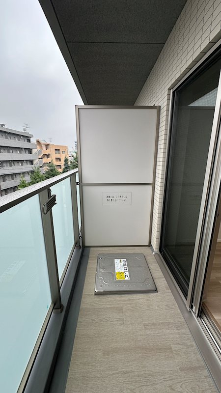 ヴァローレ喜多見のバルコニー