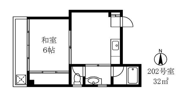 亀井ハウスの間取り