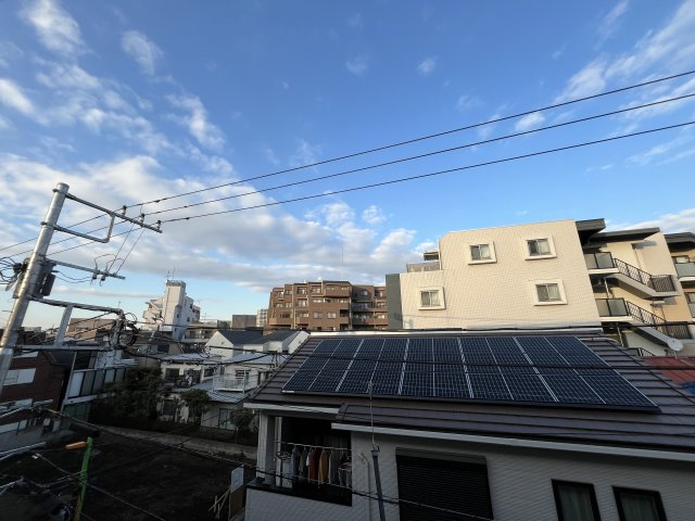 【展望】 | エルズプラス高円寺南 | バルコニーからの展望　※同間取り別部屋参考写真