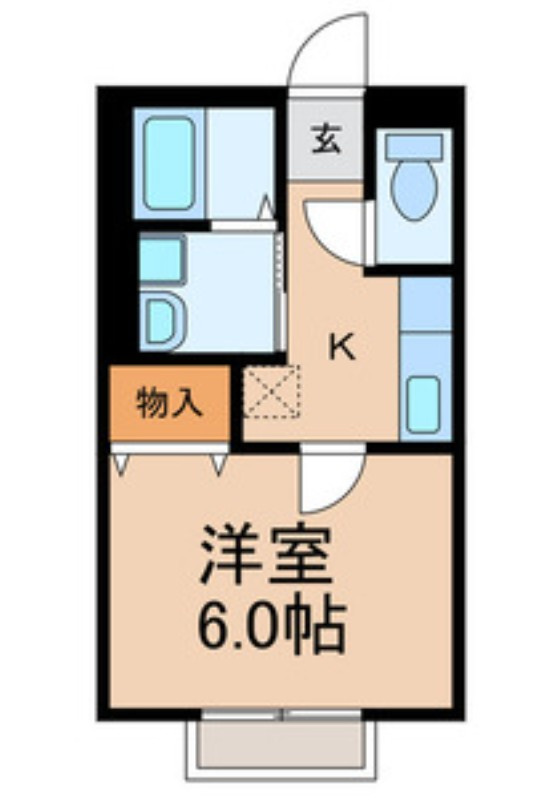 グランドール　仲介手数料（賃料の1.10ヵ月）の50％OFF対象物件！の間取り