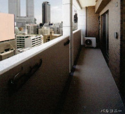 プレサンス名古屋STATIONザ・シティのバルコニー|※別部屋写真となります