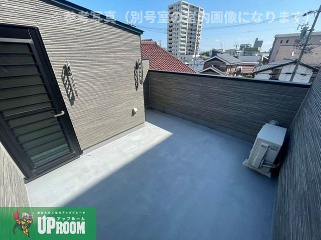 LECOCON江南のバルコニー