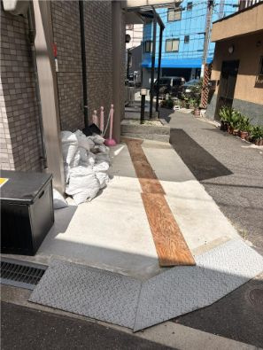 福島２丁目店舗の周辺