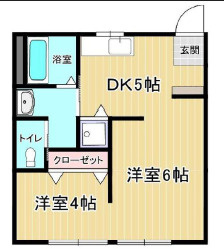 【間取り】 | 第5松浦コーポ