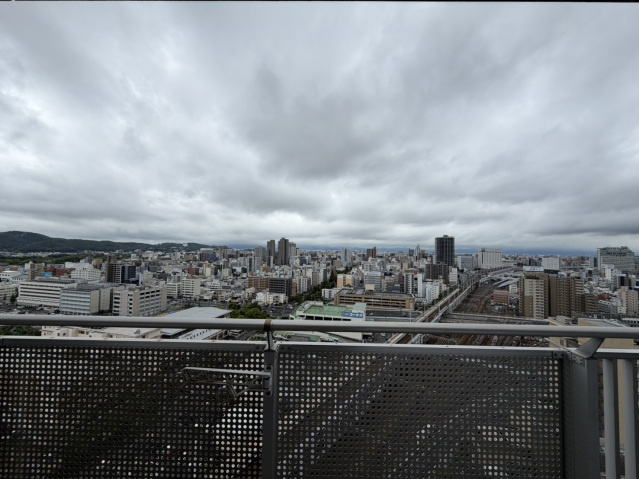 ファミールタワープラザ岡山の展望