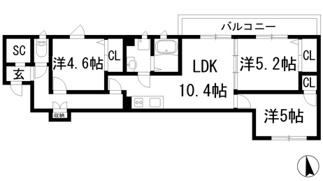 【間取り】