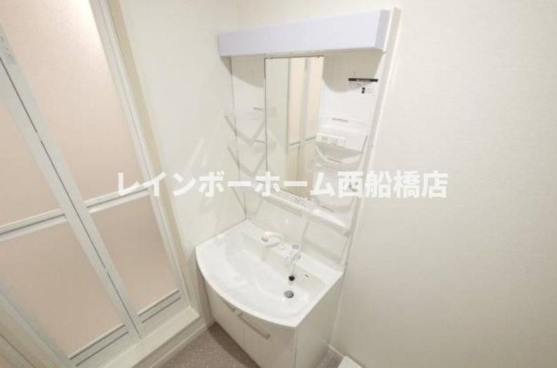 crasio大久保幕張の洗面所