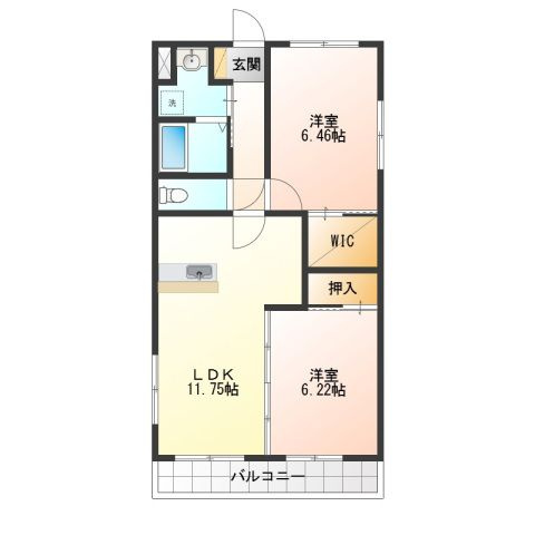 ラ・ルーチェの間取り
