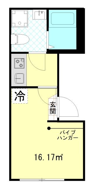 Grip羽田の間取り|間取りです。